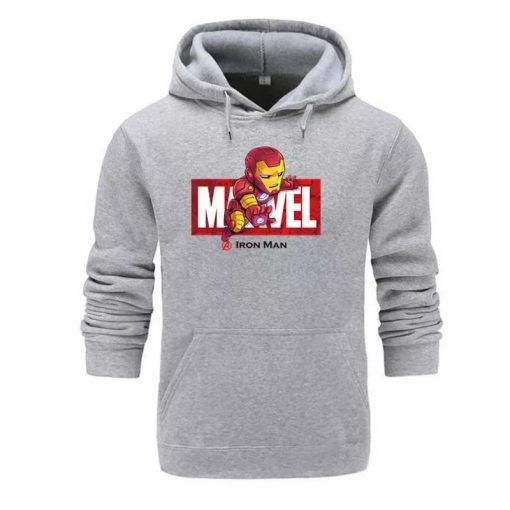 Marvel Avengers Logo Iron Man Hoodie