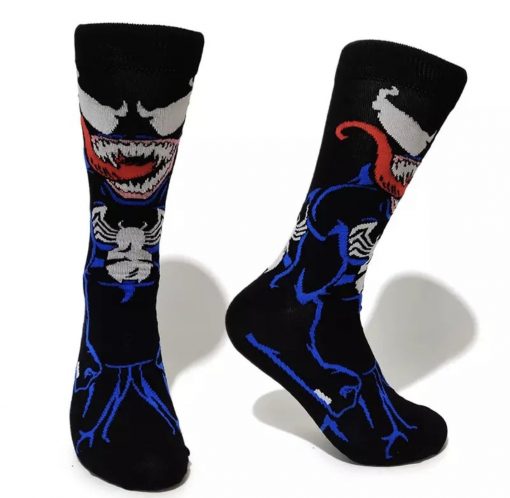 Marvel Socks - Marvel Comics Venom Crew Socks - Marvelofficial.com