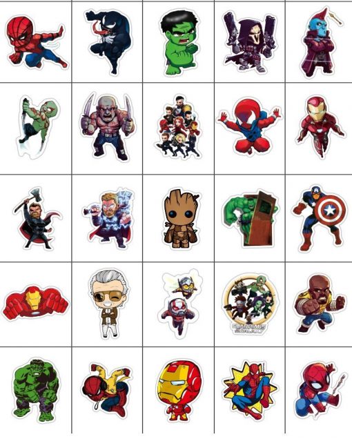 Marvel Superhero Stickers 100 Pcs - Image 4