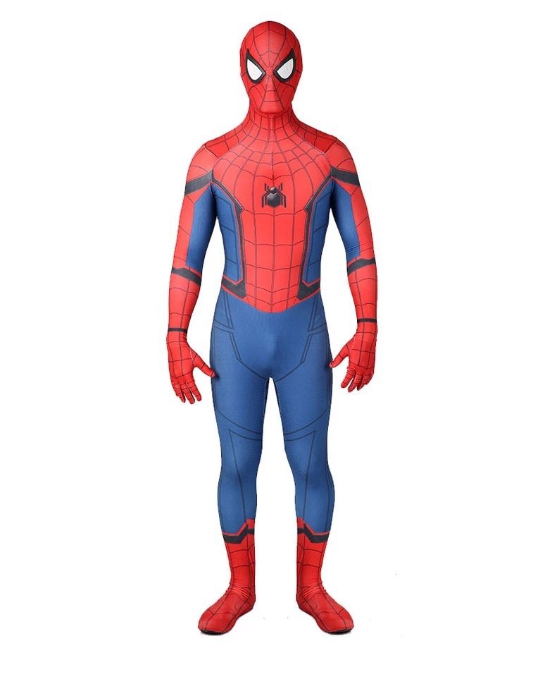 Buy Fancyku Spiderman Dress Bodysuit With Mask For Kids/Adult, Peter Parker  Spider Man Costume Suit, Spandex Spider-Man Toys Suit For Boys Teens  Halloween,Cosplay,Party (Suit For Height 160Cm),Multicolor Online at Low  Prices in