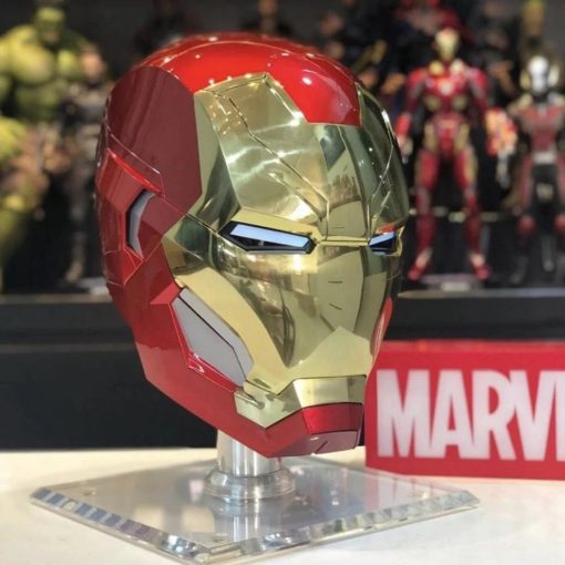 Wearable metal Iron Man helmet mark 46 - marvelofficial.com