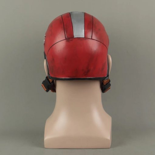 Red Guardian Mask Prop Replica - Image 5