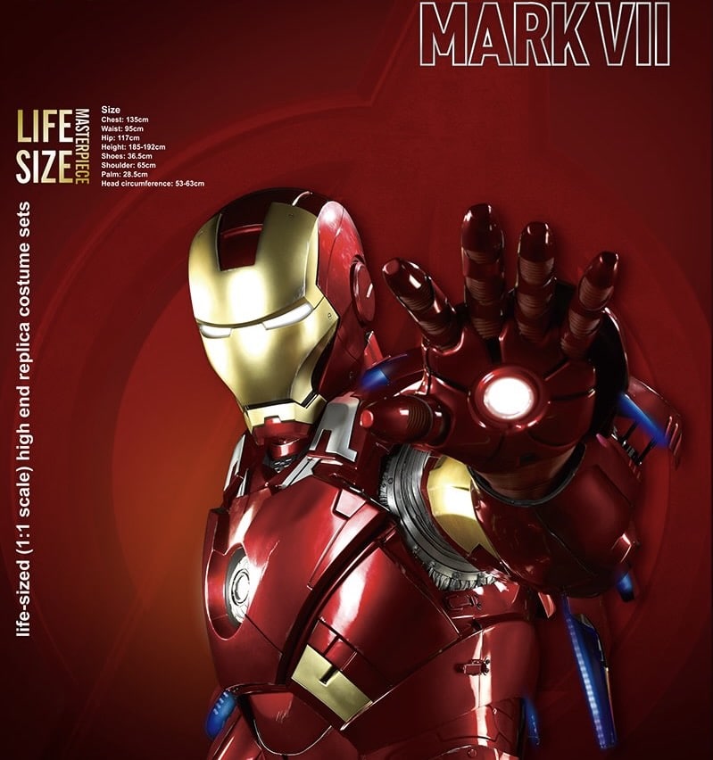 Wearable Iron Man MK 7 Suit - Deluxe Edition - Marvel Official