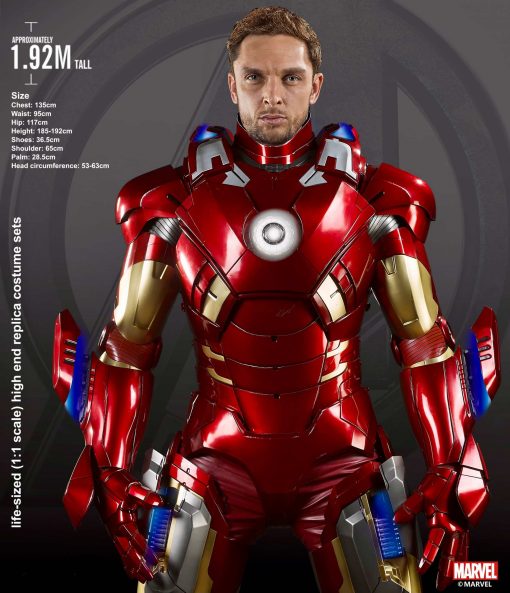 Wearable Iron Man MK 7 Suit - Deluxe Edition - Image 12