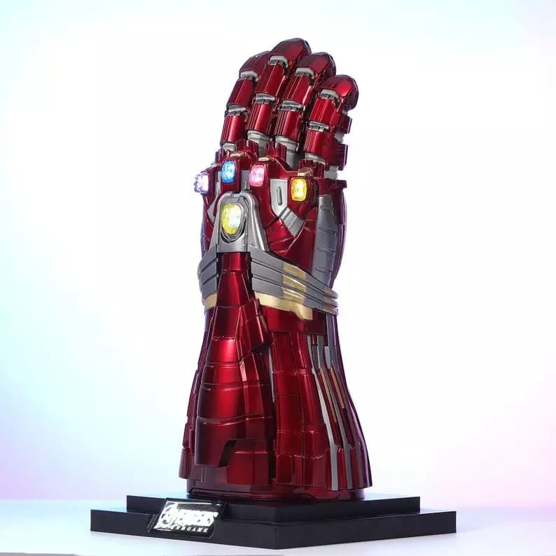 Metal Iron Man MK85 Nano Gauntlet Prop Replica Marvel Official