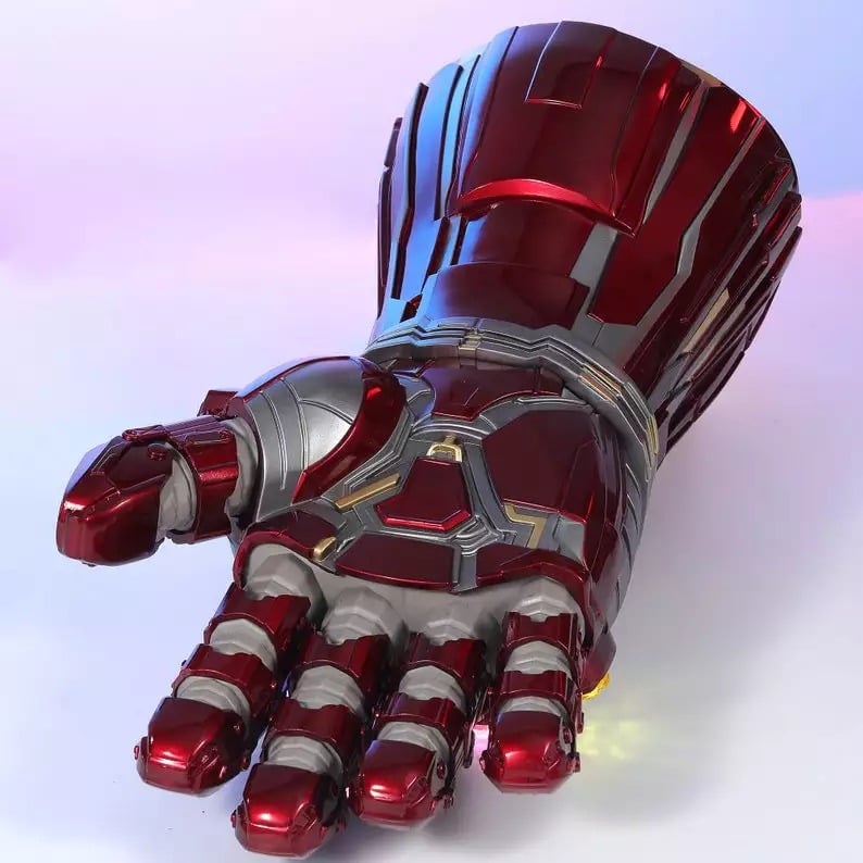 Metal Iron Man MK85 Nano Gauntlet Prop Replica - Marvel Official