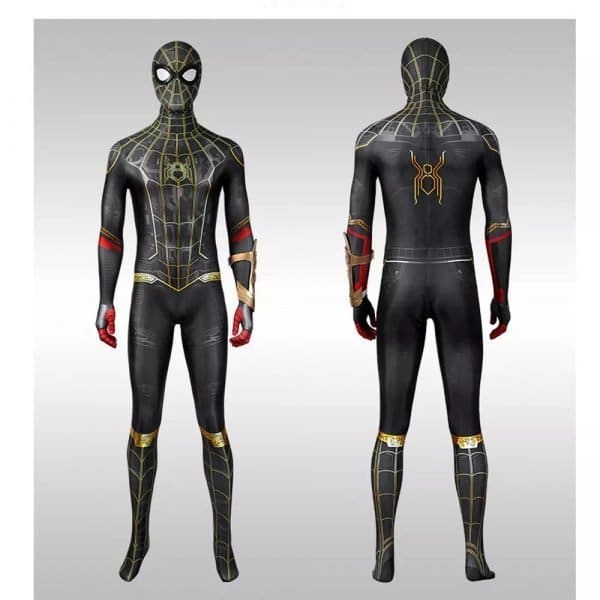 Spider-Man No Way Home Black and Gold suit