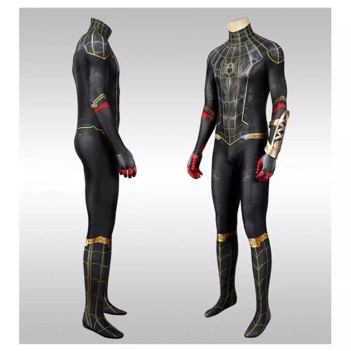 Spider-Man No Way Home Black and Gold suit - Image 2