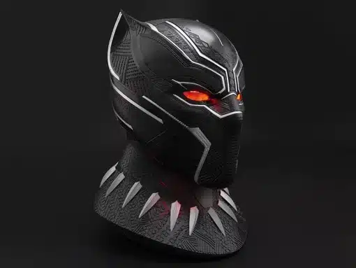 Black Panther Wearable Helmet movie prop replica - Image 5