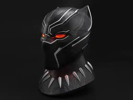 Black Panther Wearable Helmet movie prop replica - Image 4