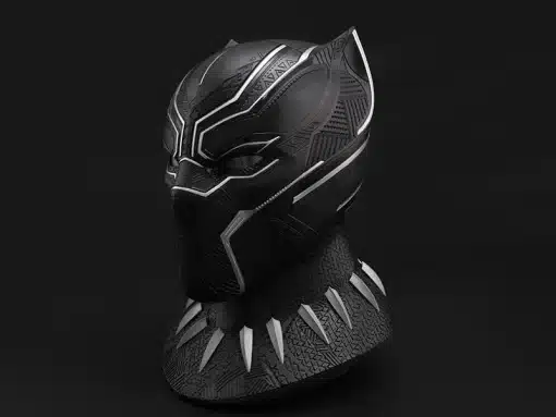 Black Panther Wearable Helmet movie prop replica - Image 2