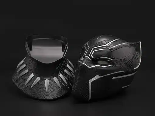 Black Panther Wearable Helmet movie prop replica - Image 6