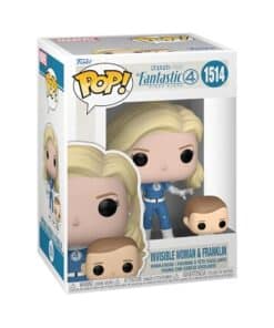 Fantastic Four 2025 Invisible Woman Funko Pop Buddy Toy - marvelofficial.com - marvel prop replica