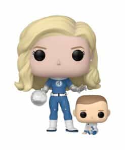 Fantastic Four 2025 Invisible Woman Funko Pop Buddy Toy - detail view - marvelofficial.com - marvel prop replica