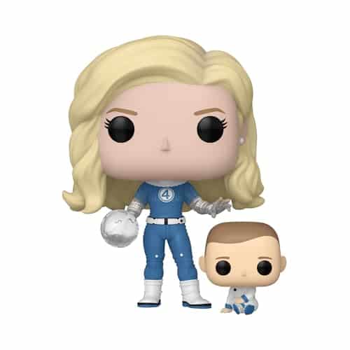 Fantastic Four 2025 Invisible Woman Funko Pop Buddy Toy - detail view - marvelofficial.com - marvel prop replica