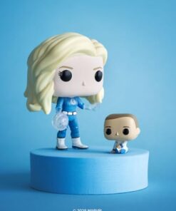 Fantastic Four 2025 Invisible Woman Funko Pop Buddy Toy - detail view - marvelofficial.com - marvel prop replica