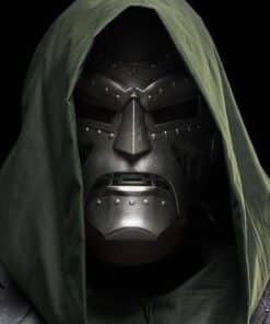 Fantastic Four Marvel Legends Series Doctor Doom Roleplay Helmet - detail view - marvelofficial.com - marvel prop replica
