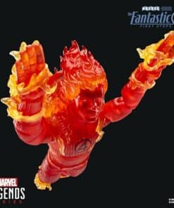 Marvel Legends Series Human Torch Action Figure - detail view - marvelofficial.com - marvel prop replica