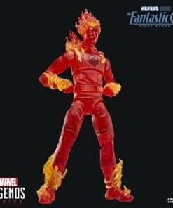 Marvel Legends Series Human Torch Action Figure - detail view - marvelofficial.com - marvel prop replica