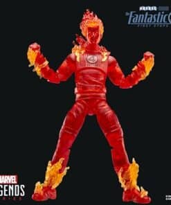 Marvel Legends Series Human Torch Action Figure - detail view - marvelofficial.com - marvel prop replica
