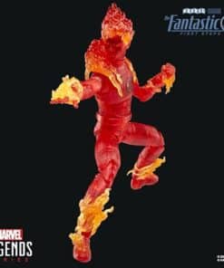 Marvel Legends Series Human Torch Action Figure - detail view - marvelofficial.com - marvel prop replica