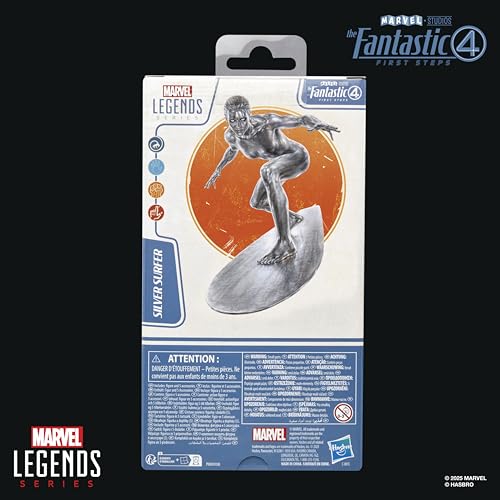 Marvel Legends Series Silver Surfer Action Figure - detail view - marvelofficial.com - marvel prop replica