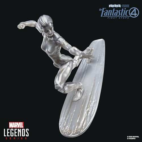 Marvel Legends Series Silver Surfer Action Figure - detail view - marvelofficial.com - marvel prop replica