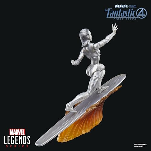 Marvel Legends Series Silver Surfer Action Figure - detail view - marvelofficial.com - marvel prop replica
