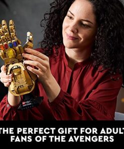 LEGO Marvel Thanos Infinity Gauntlet Glove with Infinity Stones 590 pieces - marvelofficial.com - best marvel replica