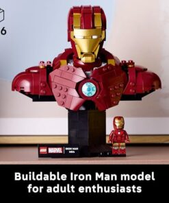 LEGO Marvel Iron Man MK4 Bust 436 pieces - marvelofficial.com - best marvel replica