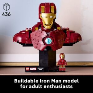 LEGO Marvel Iron Man MK4 Bust 436 pieces - marvelofficial.com - best marvel replica