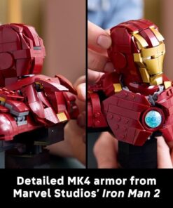 LEGO Marvel Iron Man MK4 Bust 436 pieces - marvelofficial.com - best marvel replica