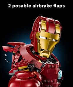 LEGO Marvel Iron Man MK4 Bust 436 pieces - marvelofficial.com - best marvel replica