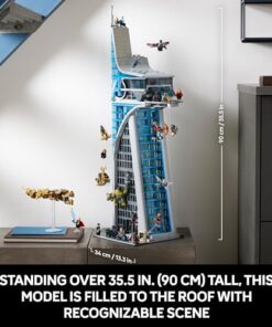 LEGO Marvel Avengers Tower Building Kit 5,201 pieces - marvelofficial.com - best marvel replica