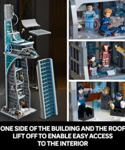 LEGO Marvel Avengers Tower Building Kit 5,201 pieces - marvelofficial.com - best marvel replica