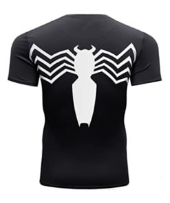 Venom Compression Gym T-Shirt - detail view - moviesreplica.com - movies prop replica
