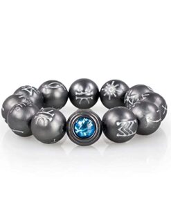 Black Panther Kimoyo Blue Bead Bracelet Prop Replica - marvelofficial.com - best marvel replica