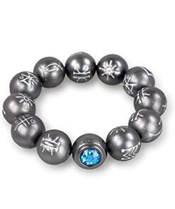 Black Panther Kimoyo Blue Bead Bracelet Prop Replica - marvelofficial.com - best marvel replica