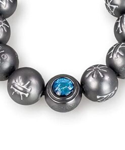 Black Panther Kimoyo Blue Bead Bracelet Prop Replica - marvelofficial.com - best marvel replica