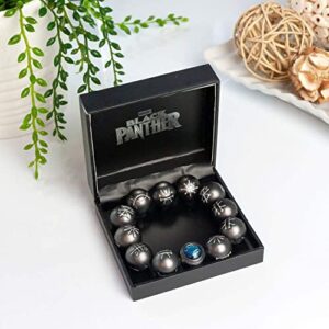 Black Panther Kimoyo Blue Bead Bracelet Prop Replica - marvelofficial.com - best marvel replica