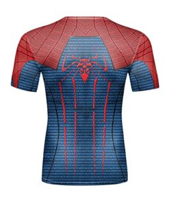 TIMWOODER Mens 3D Print Compression Gym Shirt - detail view - marvelofficial.com - best marvel prop replica