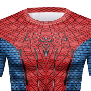 Spider-Man Compression Gym T-Shirt - detail view - marvelofficial.com - best marvel prop replica