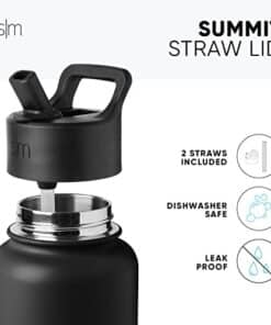 Spiderman Water Thermos Bottle with Straw Stainless Steel Metal - marvelofficial.com - best marvel replica