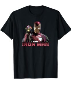 Marvel Avengers: Endgame I am Iron Man T-Shirt - marvelofficial.com - marvel prop replica