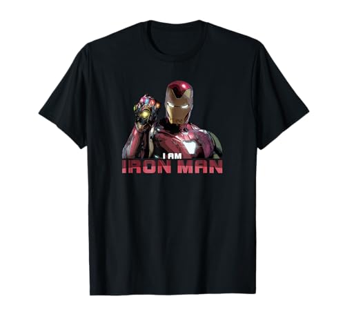 Marvel Avengers: Endgame I am Iron Man T-Shirt - marvelofficial.com - marvel prop replica
