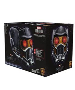 StarLord Marvel Legends Series Electronic Helmet with Light and Sound FX - detail view - marvelofficial.com - best marvel prop replica