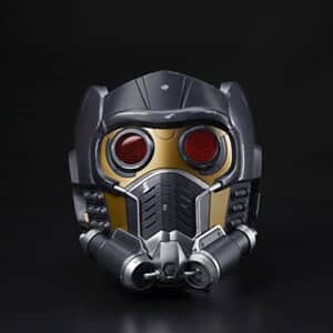 StarLord Marvel Legends Series Electronic Helmet with Light and Sound FX - detail view - marvelofficial.com - best marvel prop replica