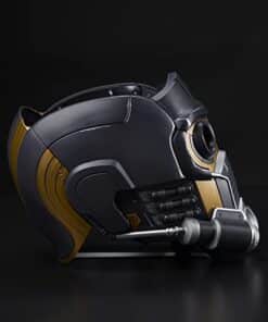 StarLord Marvel Legends Series Electronic Helmet with Light and Sound FX - detail view - marvelofficial.com - best marvel prop replica