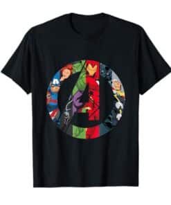 Marvel Avengers A Logo T-Shirt - marvelofficial.com - marvel prop replica