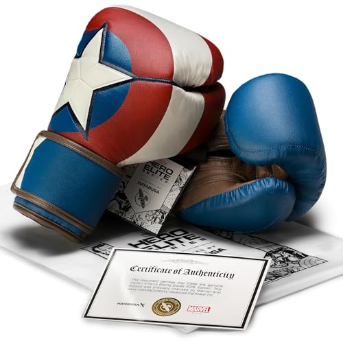 Captain America Elite Boxing Gloves - marvelofficial.com - best marvel replica
